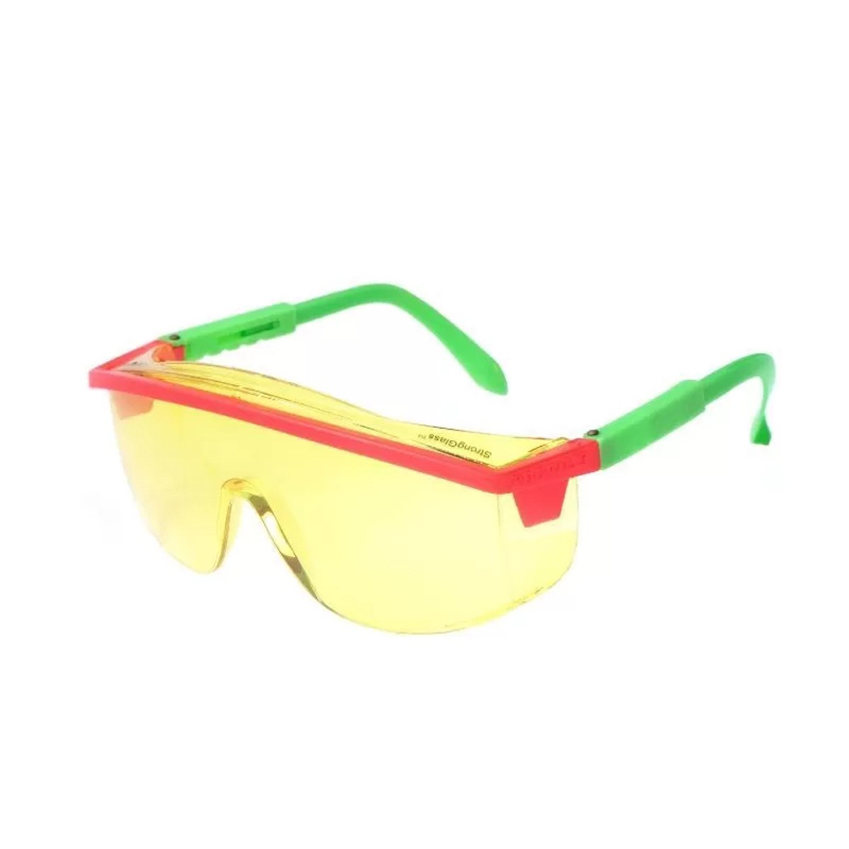 Очки защитные открытые О37 UNIVERSAL TITAN Strong Glass светло-жёлтый (2-1,2 PC)
