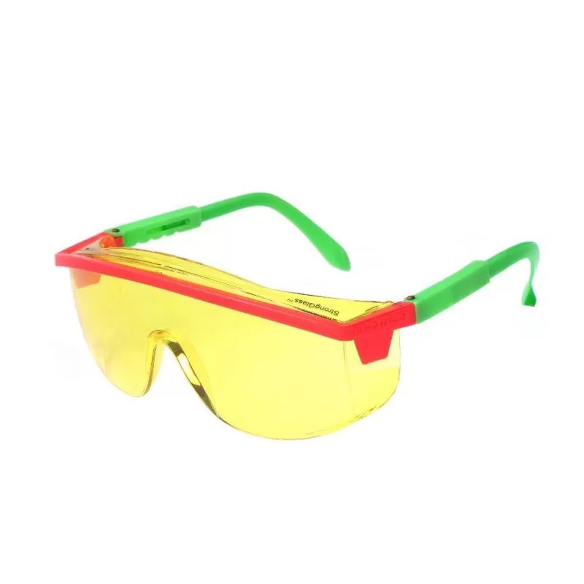 Очки защитные открытые О37 UNIVERSAL TITAN Strong Glass желтый (2-1,2 PC)